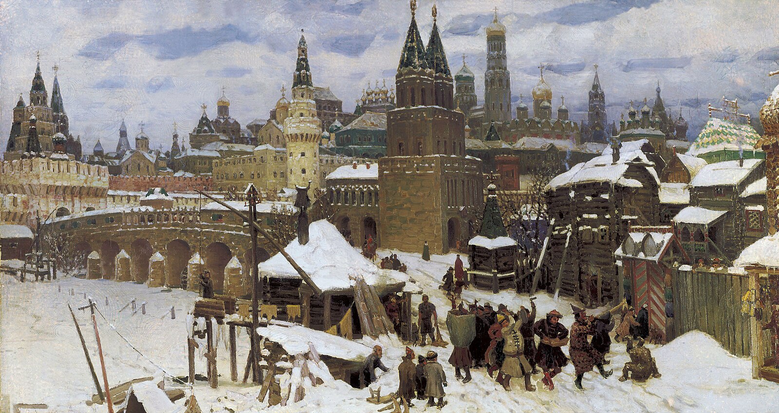Аполлинарий Васнецов Москва 17 века