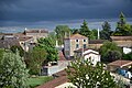 Vue de Saint-Christophe-sur-Roc (Deux-Sèvres, France).