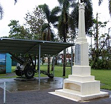 World War 1 memorial, Babinda, 2006