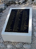 Wake island WWII Civilian memorial