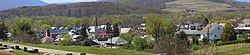 Watsontown qabristonidan Watsontown qismining panoramasi (to'liq hajmini ko'rish)