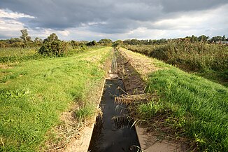 The Karl-Marx-Graben near the Worms airfield