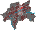 Sedansberg boligområde i Barmen-distriktet