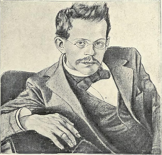 File:Wyspiański - Dzieła malarskie - Portret prof. Hehoffera.jpg