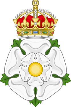 File:Yorkist Rose, royally crowned.svg