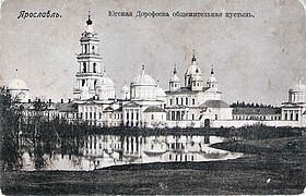 Монастырь на почтовой карточке конца XIX — XX века