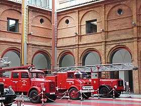 Zaragoza - Firefighters Museum - Trucks (02).jpg