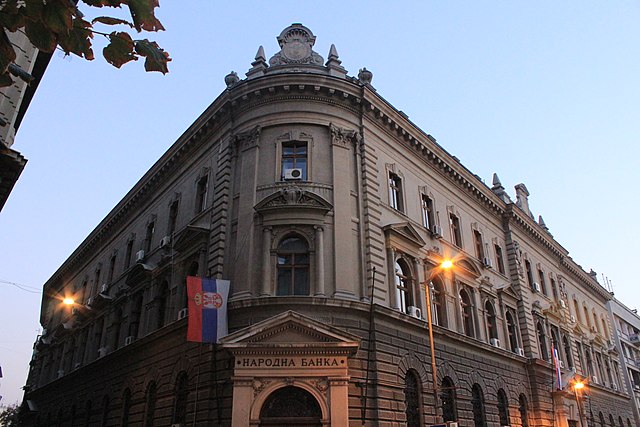 National Bank Building, Belgrade, former seat of the National Bank