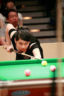 Чжитин Ву на турнире Japan Open Ladies 2013.jpg