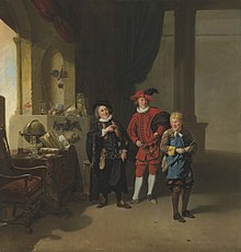 David Garrick as Abel Drugger in Jonson's The Alchemist by Johann Zoffany (c. 1770) Zoffany-Garrick in The Alchemist.jpg