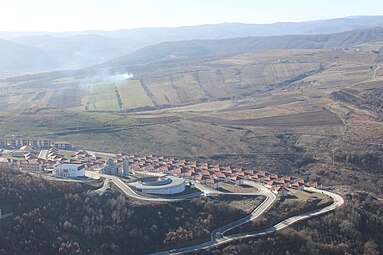 Panorama Sunčane doline, naselja u izgradnji.