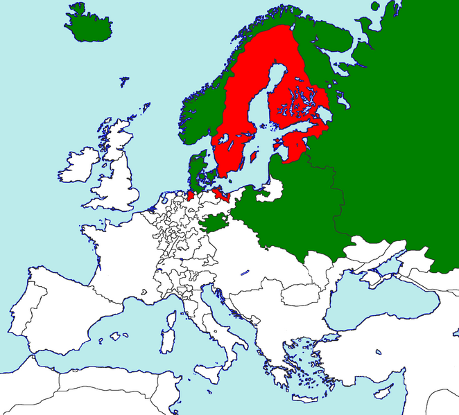 File:États signataires du Traité de Preobrajenskoe.png