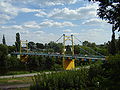 Bridge over river Tsna, Tambov, Russia