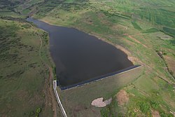 Пишичко Езеро - Воздушен поглед на езерото