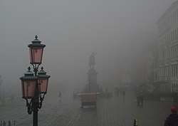 Магла у Венецији.