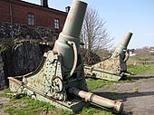 11 inch and 9 inch model 1877 coastal mortars Suomenlinna 2.JPG