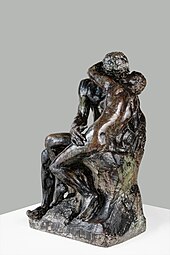 Bronze cast in Museo Soumaya, Mexico City 13602 El-beso-2.jpg