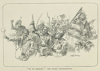<span class="mw-page-title-main">1811 German Coast uprising</span> 1811 slave rebellion in the Territory of Orleans (present-day Louisiana), United States