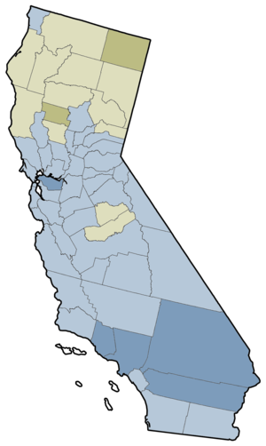 1998 California Proposition 6 by counties.png