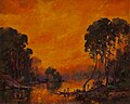 1 - Red Sky at Sunset - Gloria Opferman 24 x 30.jpg