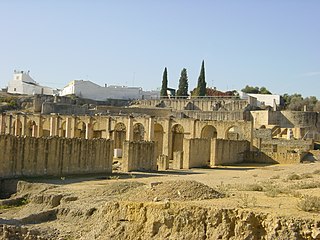 El Castillo de las Guardas city in Seville, Spain