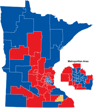 2002 Minnesota Senate seats won by party.svg