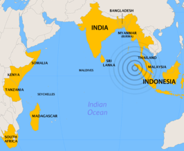 Zeebeving Indische Oceaan 2004