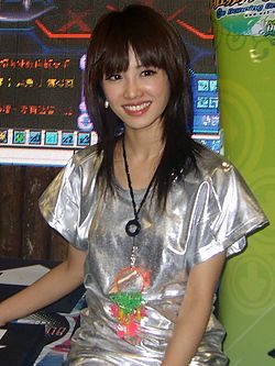 2008年1月，蔡依林在「台北國際電玩展」