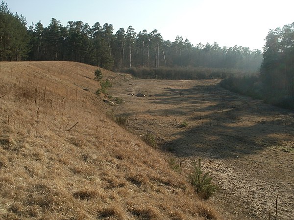 Remains of the Ostkurve in early 2012