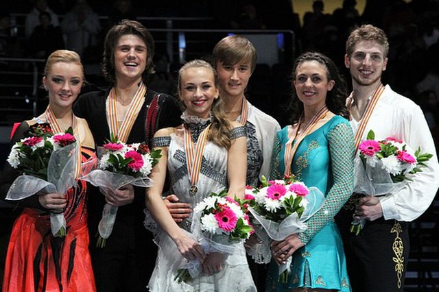 Sinitsina and Zhiganshin, gold medalists at the 2012 World Junior Championships