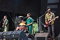 Deutsch: Imarhan auf dem Rudolstadt-Festival 2017. English: Imarhan at Rudolstadt-Festival 2017.