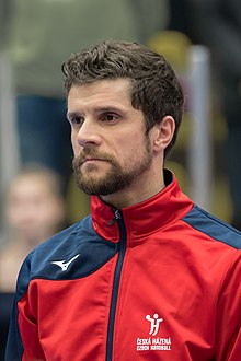 20180105 Balonmano masculino Austria - Chequia Ondřej Zdráhala 850 9004.jpg