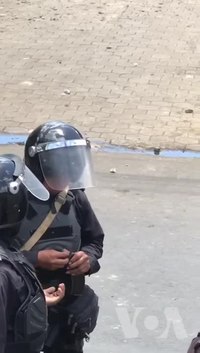 Arquivo: 2018 Nicaraguan protests police.webm