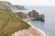 Durlde Door along the Jurassic Coast.