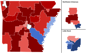 2022 Arkansas State Senate.svg