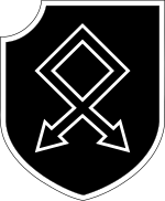 Wappen der 23. SS-Freiwilligen-Panzergrenadier-Division „Nederland“