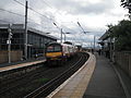 Class 320 314 at Partick with a Glasgow-bound service