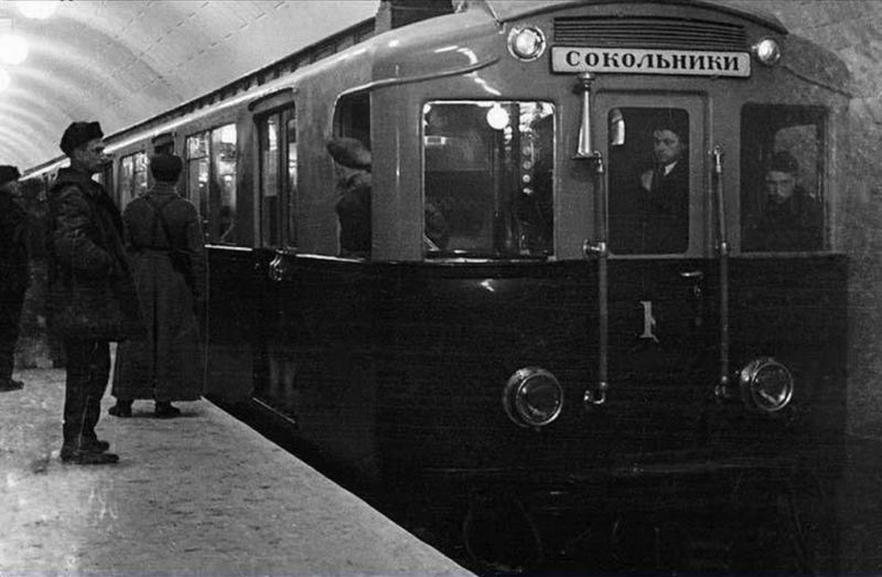 старые вагоны метро москвы