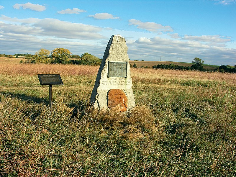 File:A-2. George Winslow Grave (4 miles north of Fairbury) on the California and Oregon National Historic Trails (2005) (2de184a7-0fc5-40ad-bd74-25b2e9650d23).jpg