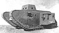 Prototype du A7V-U.