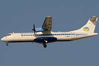 Air Deccan used ATR aircraft for regional destinations. ATR ATR-72-500 (ATR-72-212A), Air Deccan AN1157334.jpg