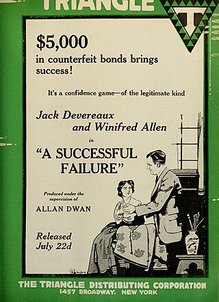 <i>A Successful Failure</i> (1917 film) 1917 American film