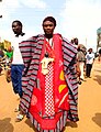 A Well Dressed Traditionap.Chief In Northern Ghana