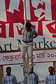 Acrobatic performance at Art Market by Shilpakala Academy 2024 43