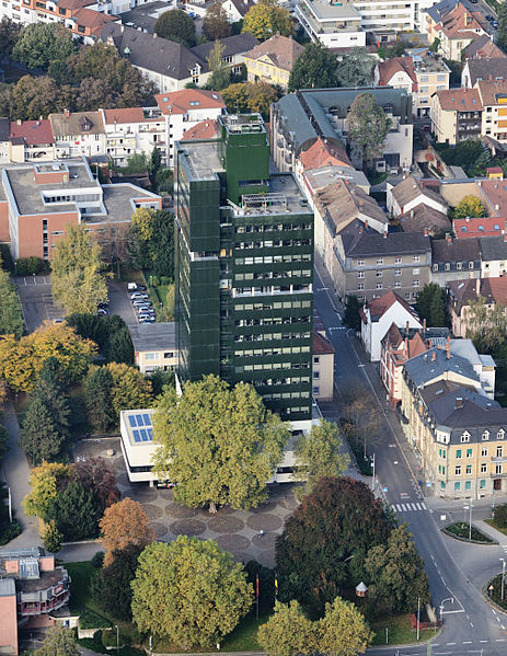 File:Aerial view - Lörrach - Rathaus1.jpg