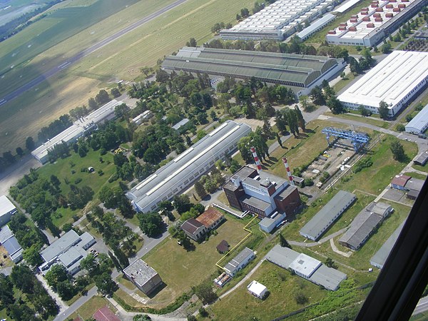 The factory at Vodochody Airport