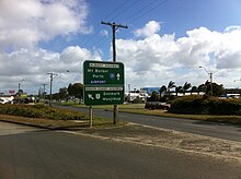 Highway sign near Albany, Western Australia