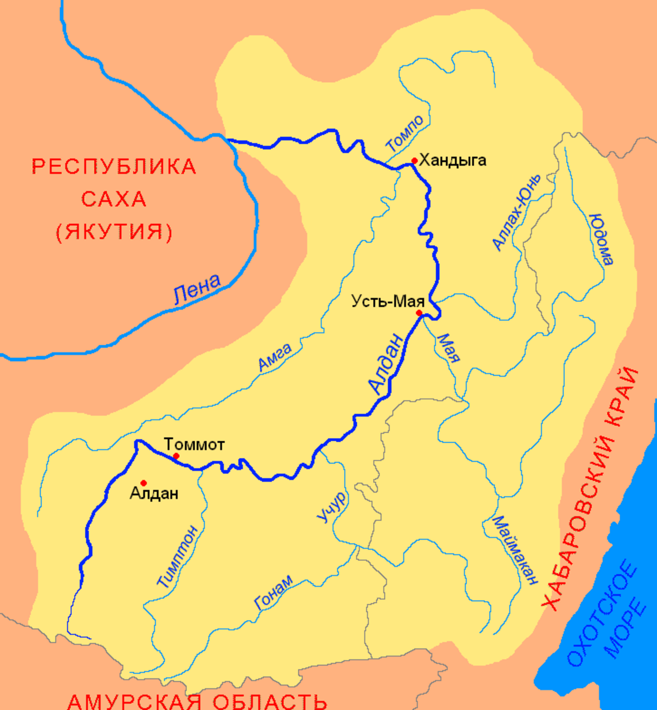 река охота хабаровский край