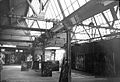 Alex Mittelmann's studio in an art squat at the intersection of rue Juliette Dodu and rue Sambre et Meuse, Paris, 1990