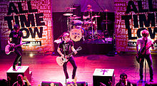 All Time Low on the AP Tour, at the House of Blues in Chicago, 2008